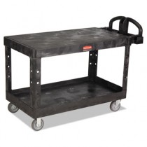 Rubbermaid 4545 Heavy Duty Flat Shelf Utility Cart (Large)